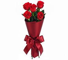 Букет 5 Красных роз Эдлесс Лав в Красном Октябре