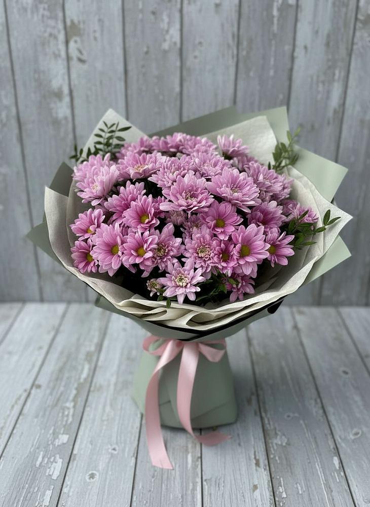 Букет цветов из: Хризантемы в Красном Октябре