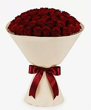 Букет 101 Бордовая роза Блэк Бакарра в Красном Октябре