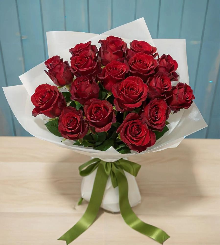 Букет Красные розы в Красном Октябре