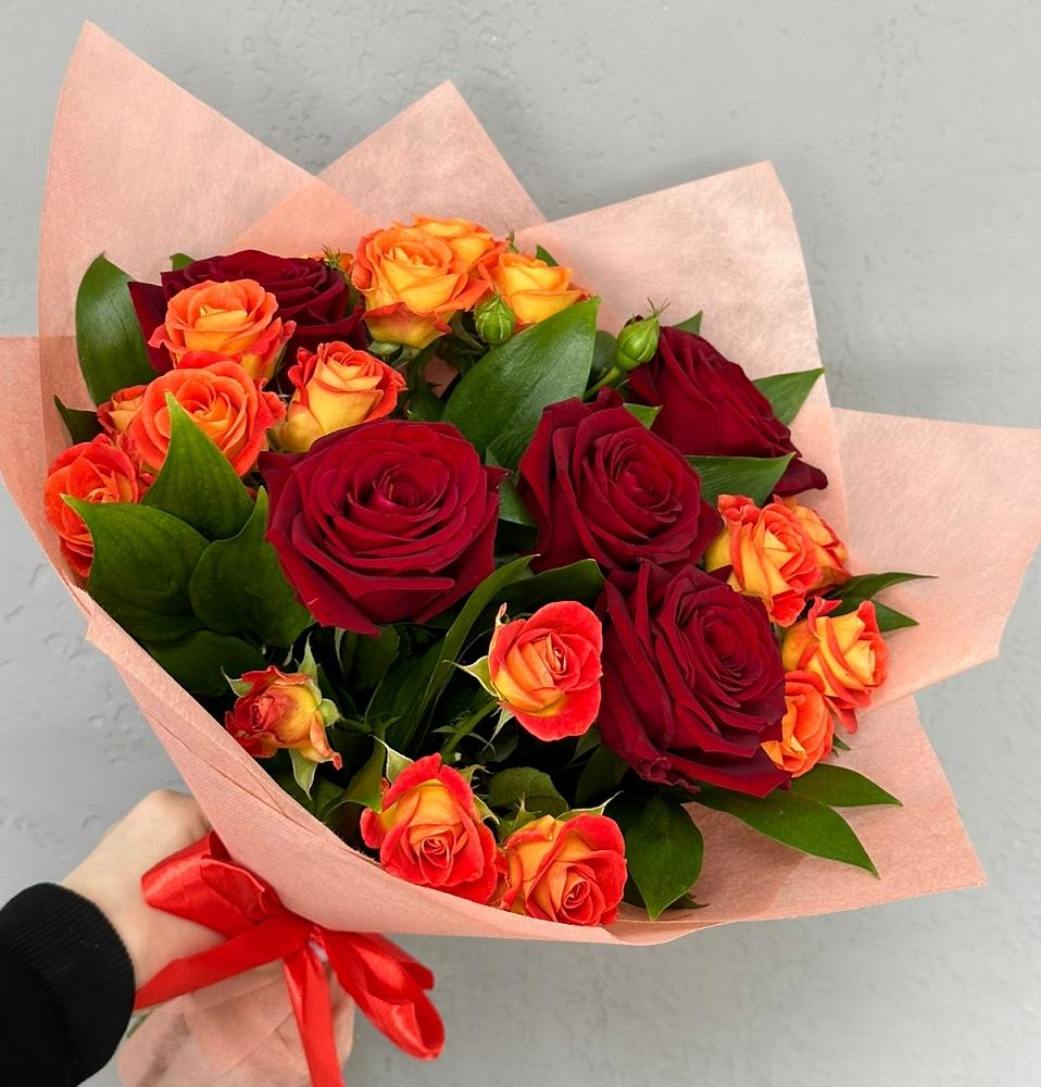 Букет Любовь и восторг в Красном Октябре