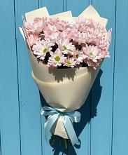 Букет цветов из:  Хризантемы #REPLACE_PRED# Красном Октябре