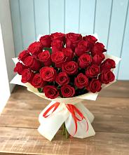 Букет 29 Красных роз в Красном Октябре
