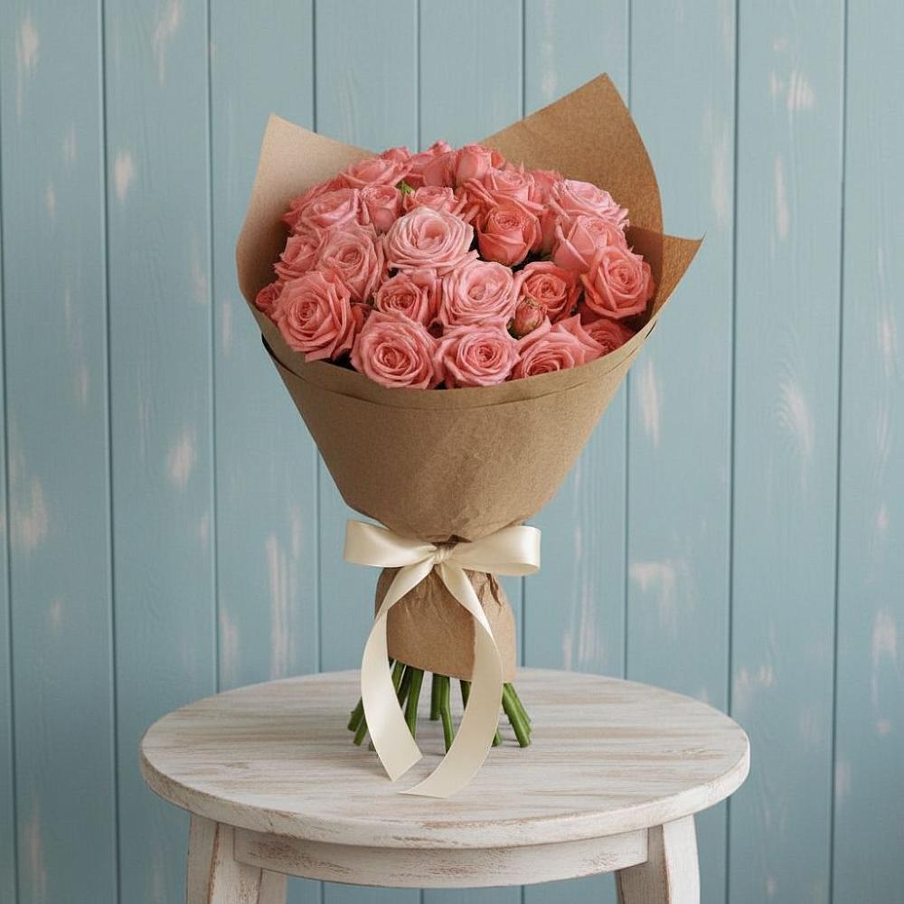 Букет цветов из: Розы в Красном Октябре