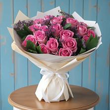 Букет цветов из:  Розы в Красном Октябре